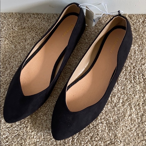 navy women's flats